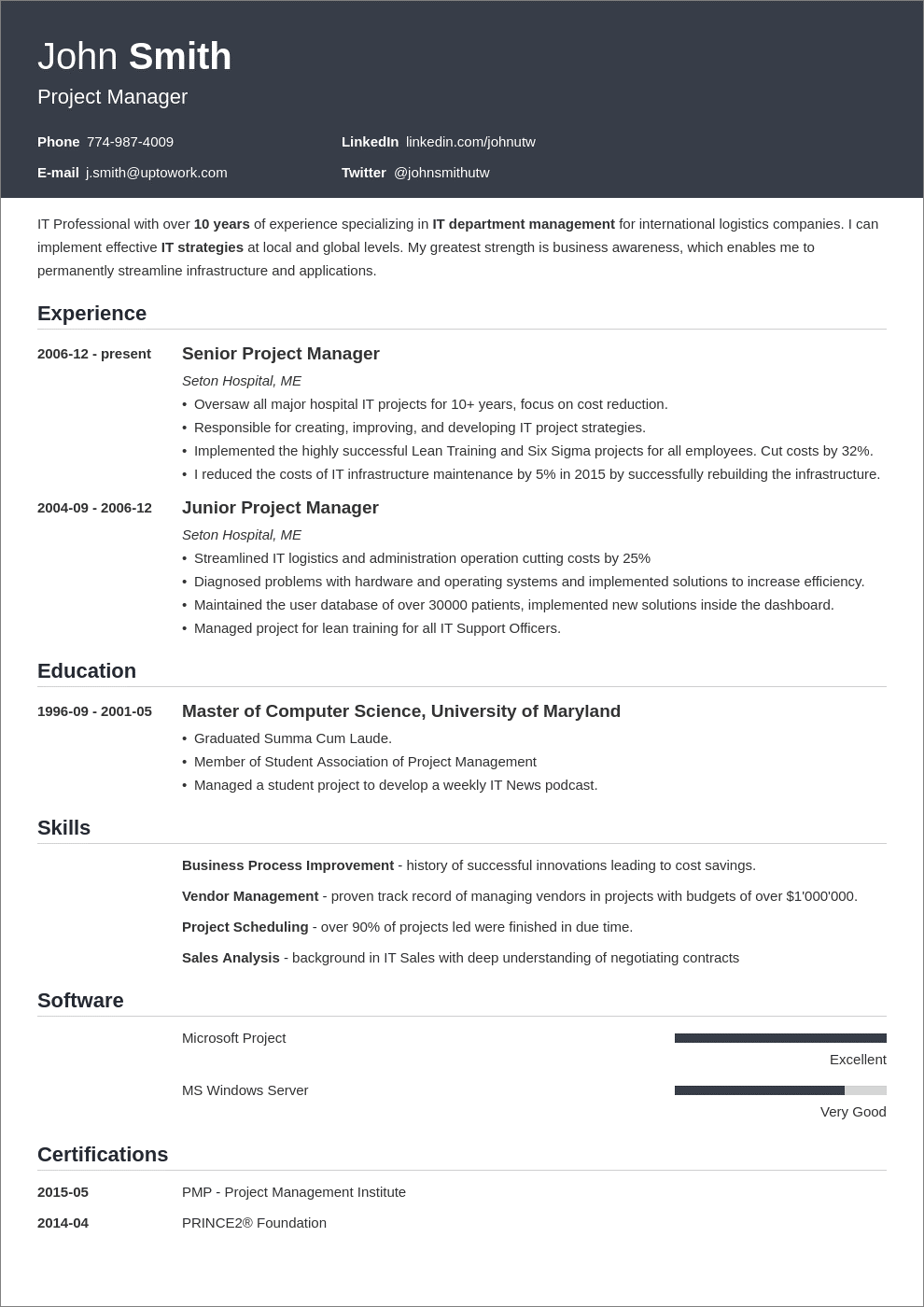 ats friendly resume template free download
