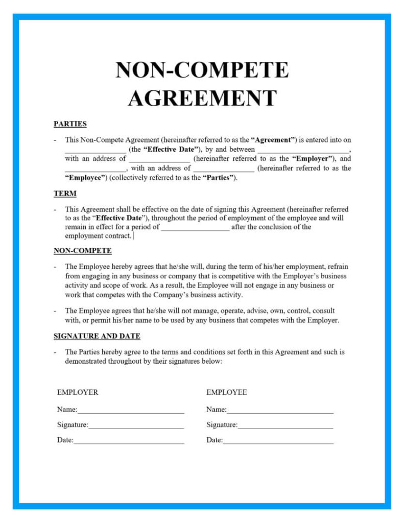 what-is-a-non-compete-agreement