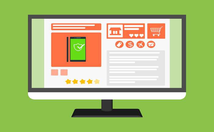 What are online shopping sites with credit lines, and how do they work