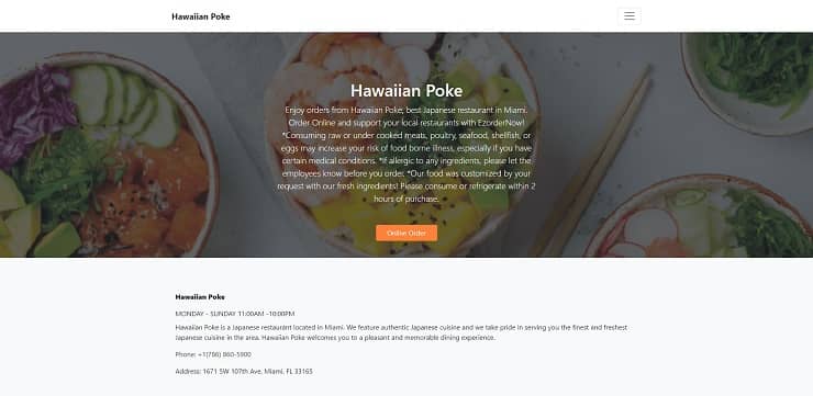 Hawaiian Poke