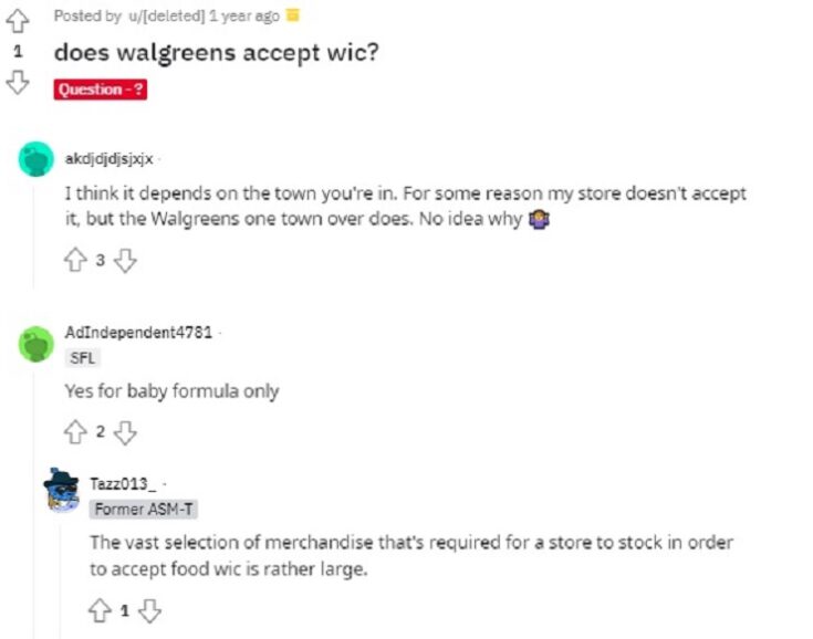 walgreens wic