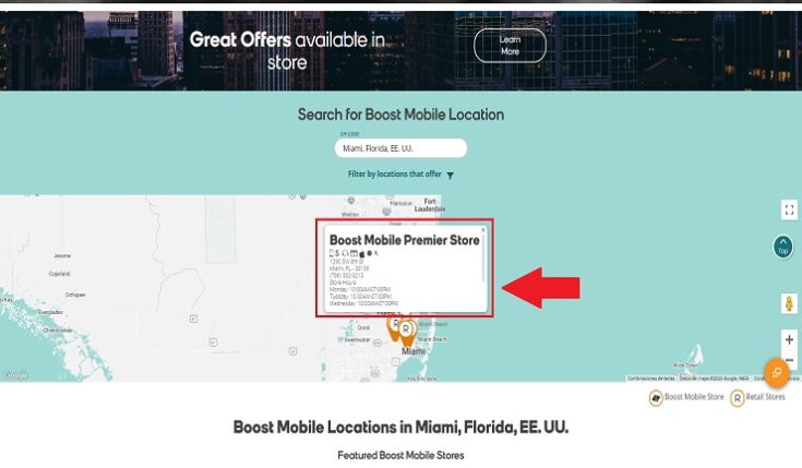 information miami locations boost