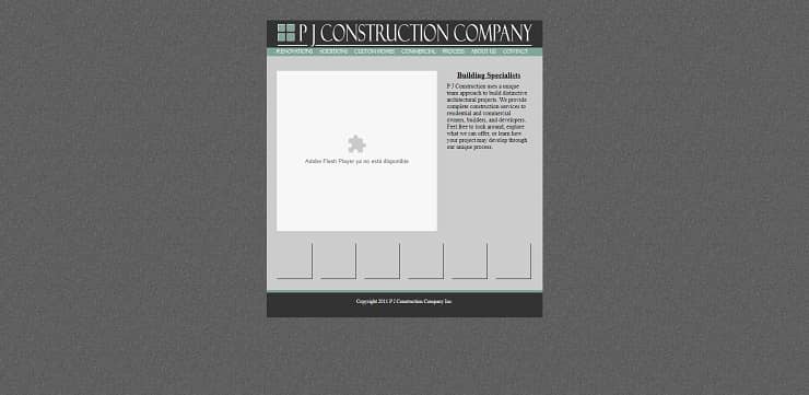 pj construction company