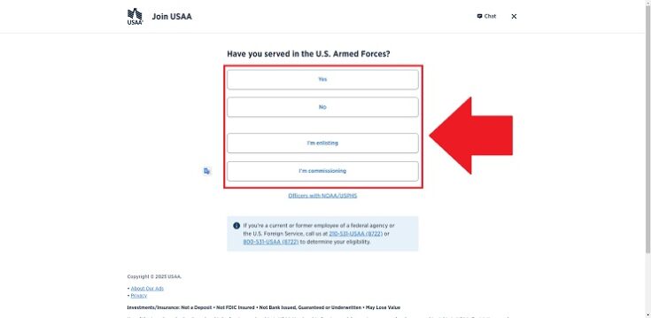 usaa get started questions