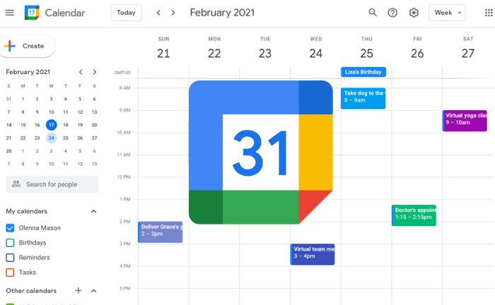 Google Calendar dasher doordash 