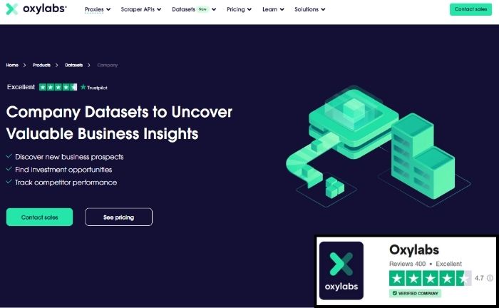 oxylabs dataset company
